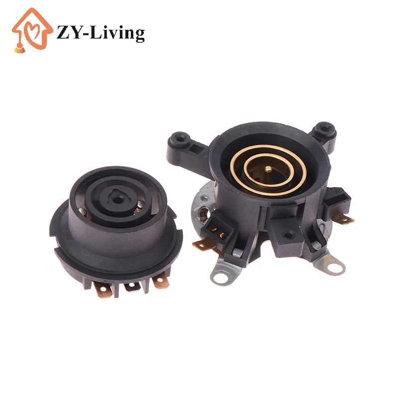 3pcs/set Electric Kettle Accessories Base Thermostat Temperature Switch Connector Black Switch Coupler Socket Set