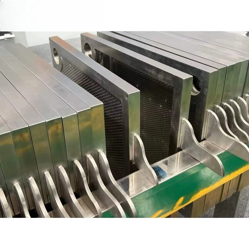 Stainless Steel  Plate Frame Filter Press for Industrial Solid Liquid Separation