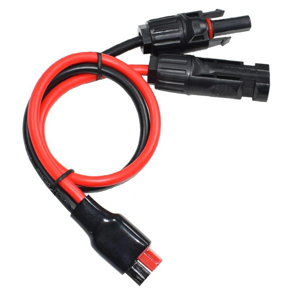 Anders On Plug To Solar Panel Cable Wiring Adapter Connector 35cm 45A 10AWG Waterproof Single Cores Power Supply Connector