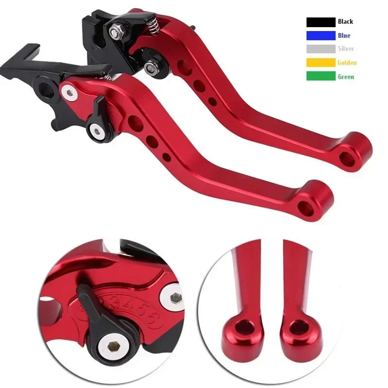 

Universal For YAMAHA Honda Suzuki CNC Motorcycle Adjustable Brake Clutch Levers Motorbike Brake Lever Handle Bar Motor Grips