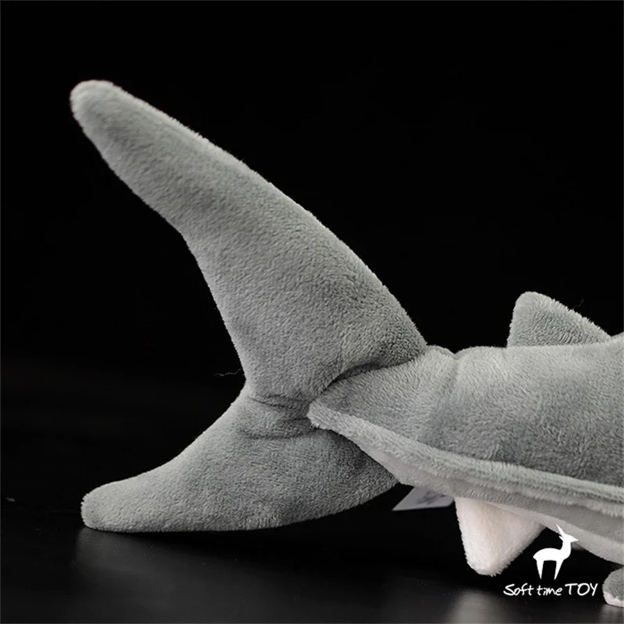 Great White Shark High Fidelity Shark Plüschtier Weißer Hai Plüschtiere Lebensechte Tiere Simulation Gefüllte Puppe Kawai Spielzeug Geschenke