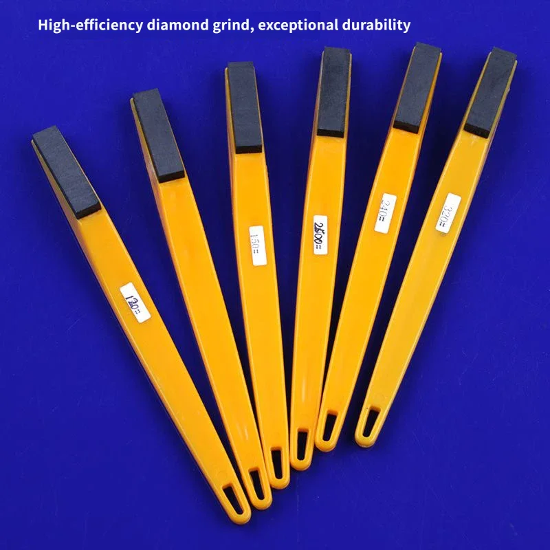Diamond toothbrush, oilstone, handheld polishing tool, cutting tool, jade mold, grinding 15 * 160mm precision grinding stone