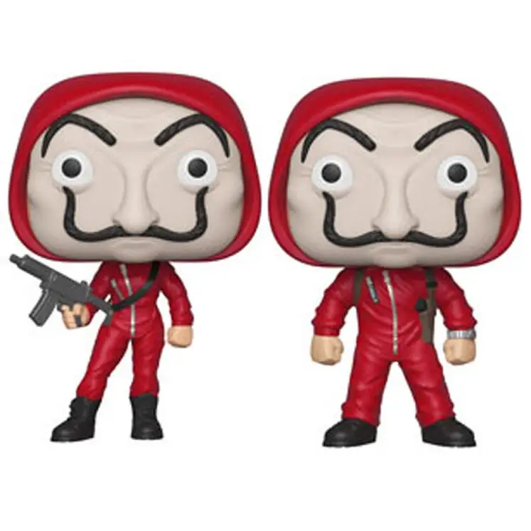 Movie The House of Paper Money Heist Tokio Berlin Vinyl Collection Figure Toys