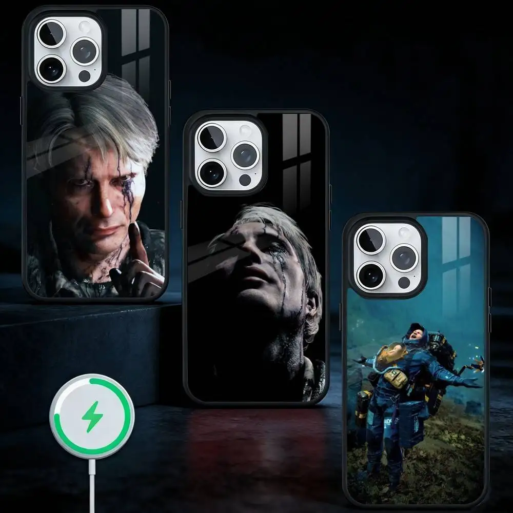 

Death S-Stranding 2 On The B-Beach Phone Case For iPhone17,16,15,14,13 Plus,Pro Max Magnetic For Magsafe Wireless Charging