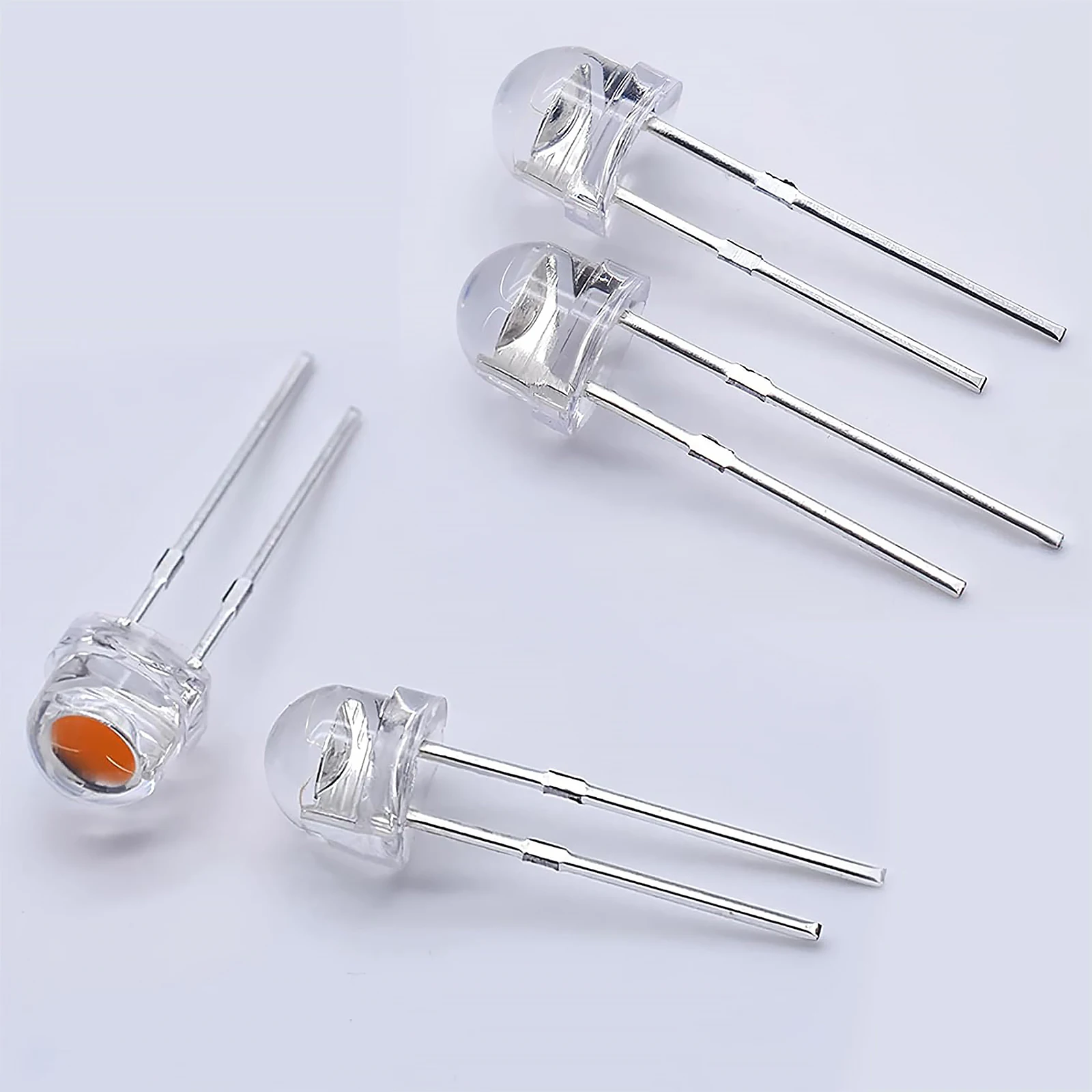 10pcs 5mm Hat LED Diode Super Bright Colorful 0.06W/0.3W/0.5W Power F5 Light Emitting Diode White Red Yellow Green Blue Lamp