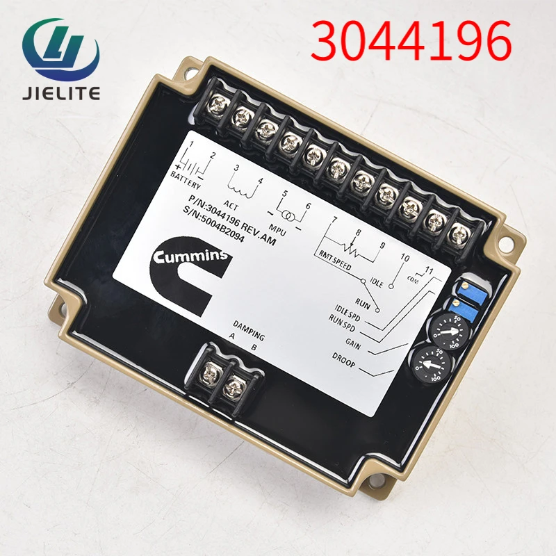 3044196 Cummins Electronic Governor Board Actuator Control Module For Diesel Genset Spare Parts