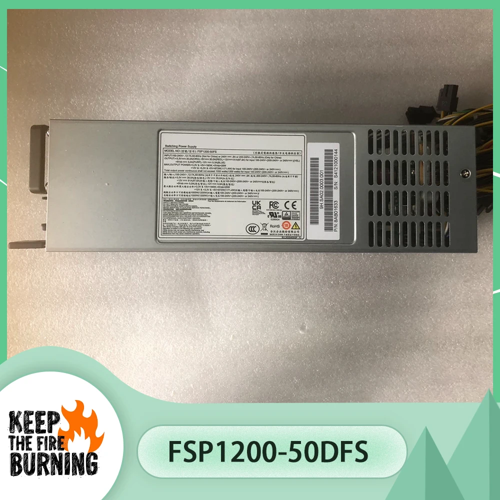 

For FSP Server redundant power supply 1200W FSP1200-50DFS