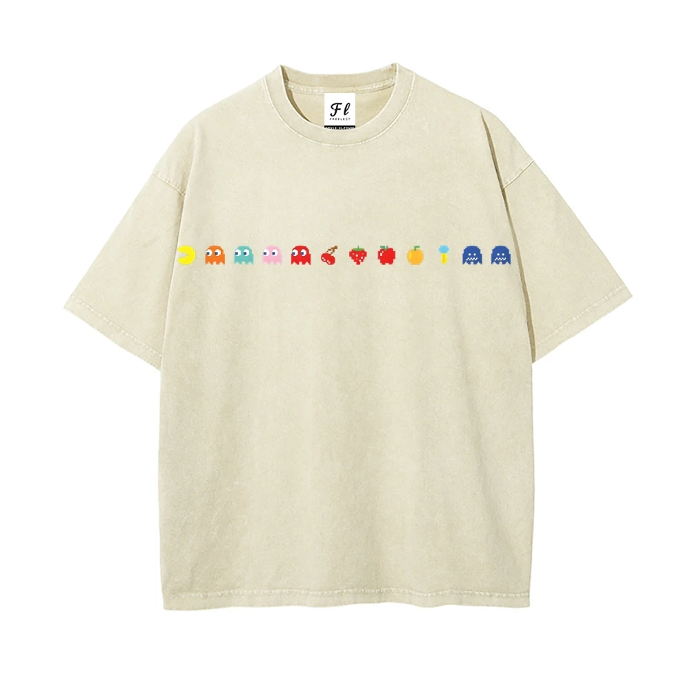 Magliette per ragazze Maglietta da donna in cotone Taglia giovanile Comfort Casual Abbigliamento quotidiano Tessuto morbido Stile giocoso Top essenziale Abiti giovani