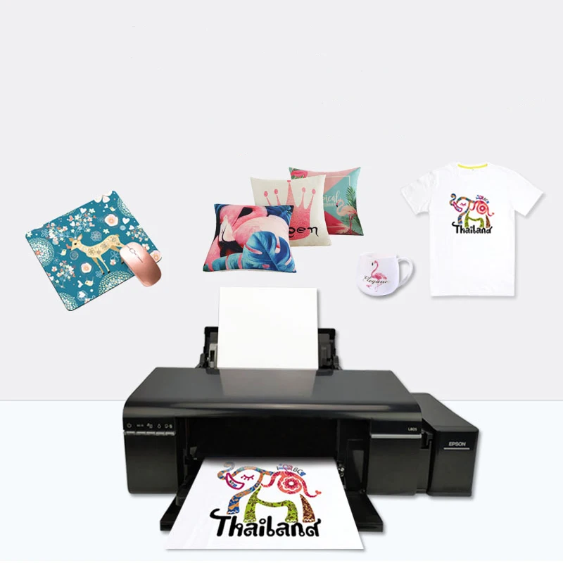 Special Sublimation Flatbed Inkjet Printer Machine For Thermal Transfer Four-color Or Six-color L805