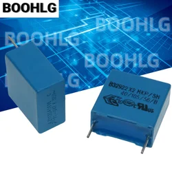 10pcs new Siemens MKP 0.47uf 474 470NF 275V 305V film capacitor 15MM