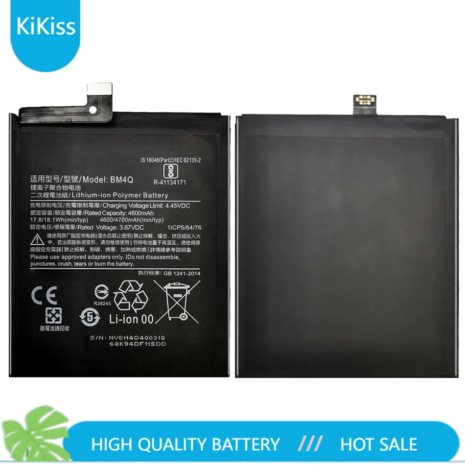 For Xiao Mi BM4Q 4700mAh Replacement Battery For Xiaomi Mi Poco F2 Pro F2Pro For Redmi K30 Pro K30Pro K 30 Pro Batteria