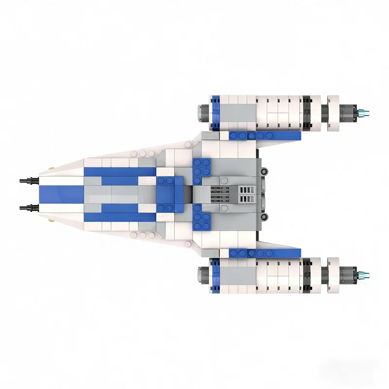 415pcs MOC Captain Rex S Y Wing Starfighter Star Battle Model Building Toys Blocks Construction Festival Gift Idea Education view 4