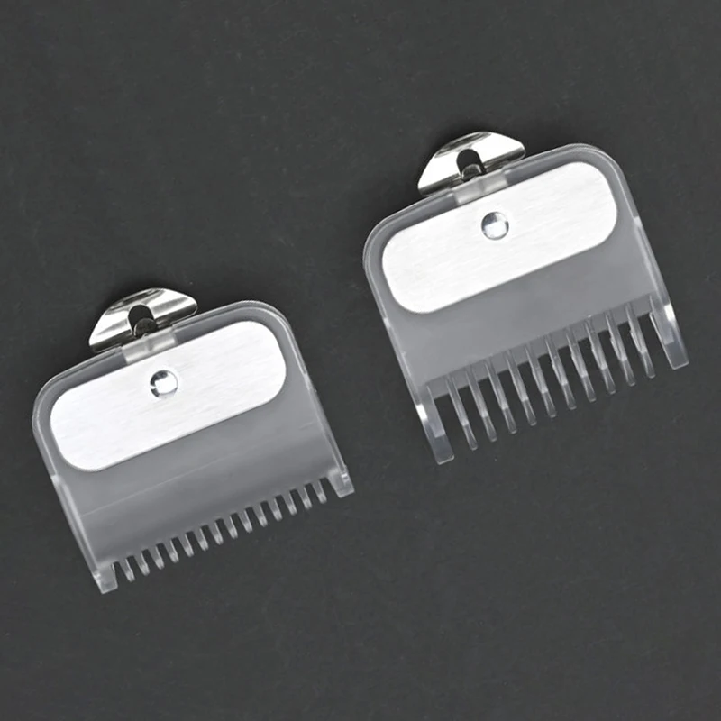 2pcs 1.5mm + 4.5 mm Hair Clipper Guide Comb Set Standard Guards Attach Trimmer Parts Electric Hair Trimmer Accessories