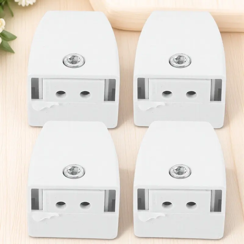 

4Pcs Plastic Desk Divider Clamp Adjustable Screen Clip Office Partition Bracket Sneeze Guard Support Panel Clip