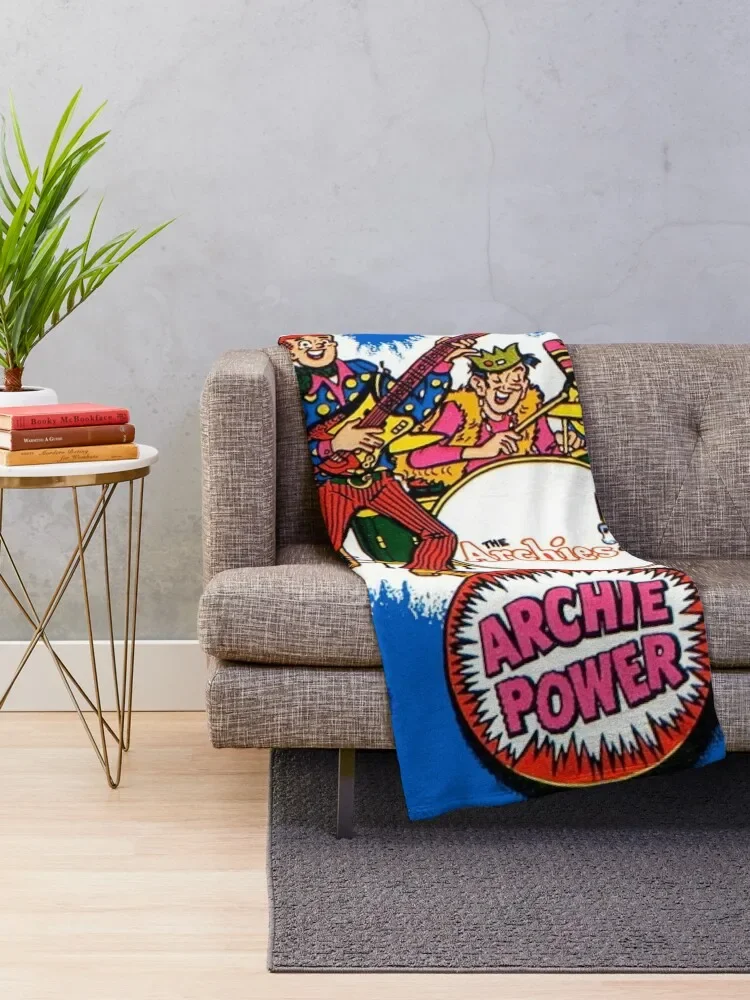 Archie's Gang! Throw Blanket Soft Luxury Blankets