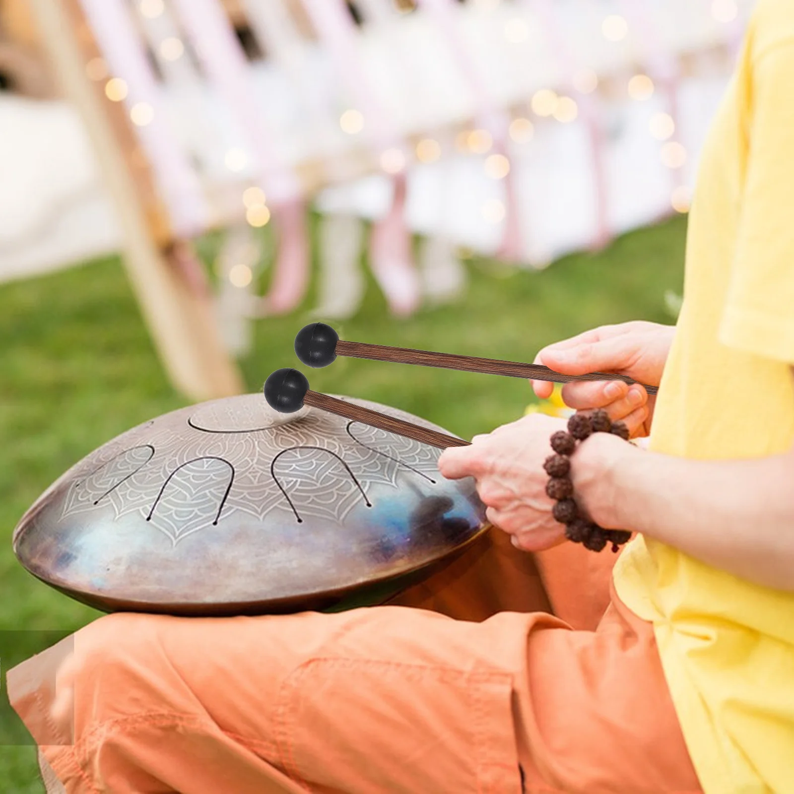 

Mallet Ethereal Drum Hammer Accessories Musical Instrument Percussion Acoustic Performance Drumsticks
