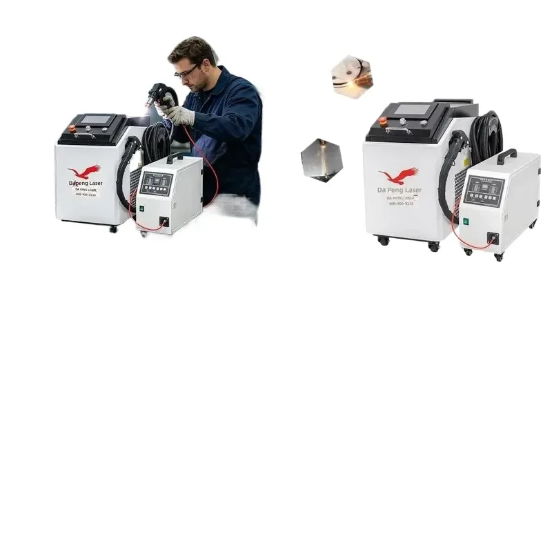 Customized for Laser Welding 1500W 2000W 3000W 4 in 1 Air Cooled Handheld Metal Fabricating Welder Cleaner Cutter