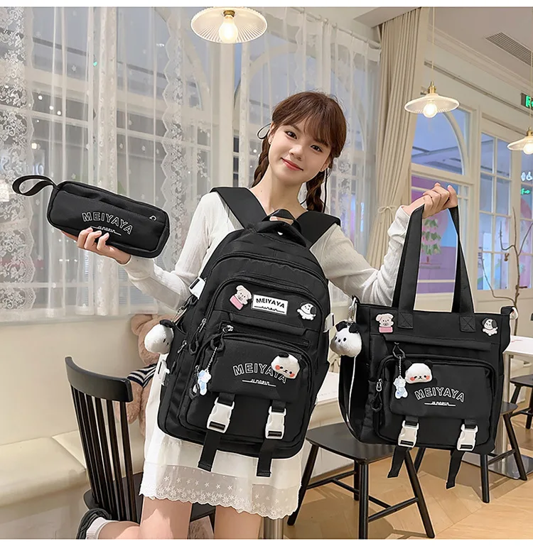 

3 шт. в комплекте, сумки на плечо, рюкзак, сумки для ноутбука, компьютера, школьная сумка, кошельки, деловая сумка, дорожный повседневный школьный рюкзак