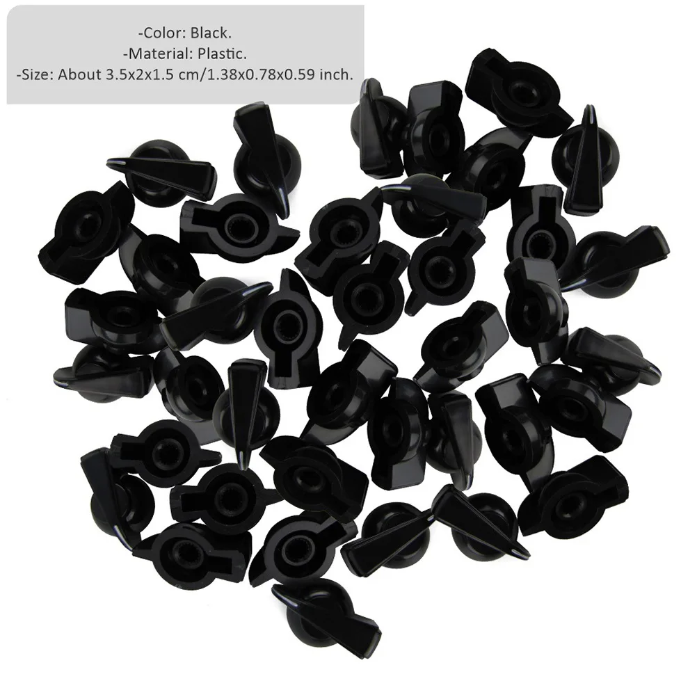 

Potentiometer knob Knob Potentiometer Cap Plastic Potentiometer knob Guitar Supplies Guitar Potentiometer Knob