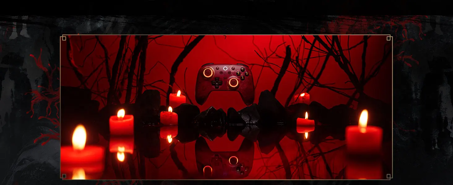 8BitDo Ultimate 2 Wireless Controller WUCHANG: Fallen Feathers für Windows und Android, mit TMR-Joysticks, 8Speed Tech Gamepad – Detail 5
