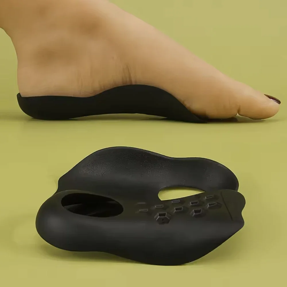 1 Pair Arch Support Inserts - Comfortable TPR Material Ideal for Men & Women Universal Fit Promotes Proper Foot Alignment