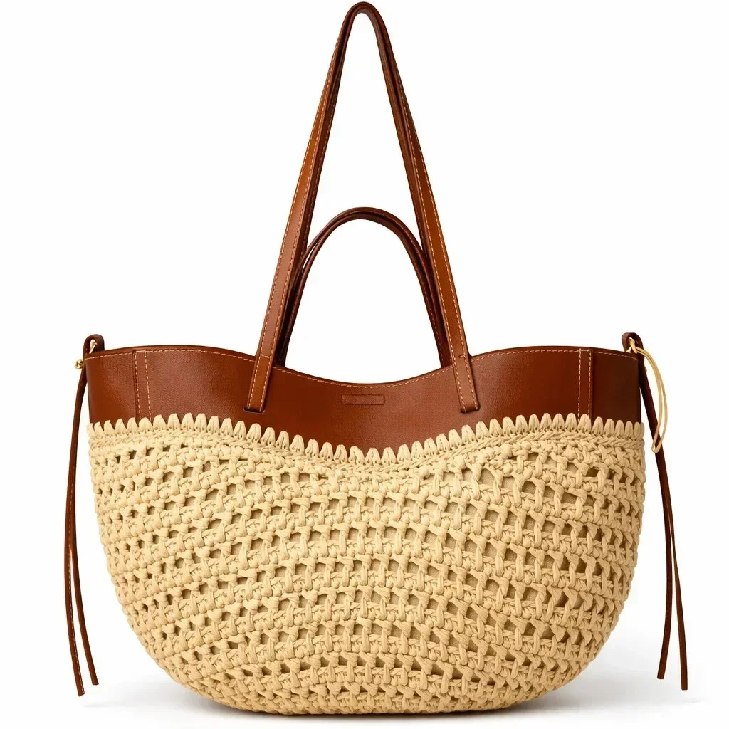 Simple Designer Solid Color Diaper Bags for Women Minimalist Elegant Shoulder Bag Large Capacity Leather Commuter Bag Trendy
