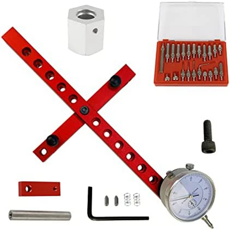 

Table Saw Dial Indicator Gauge A-Line It Basic Kit Machinery Tool Alignment System Saw Table Aligning And Calibrating