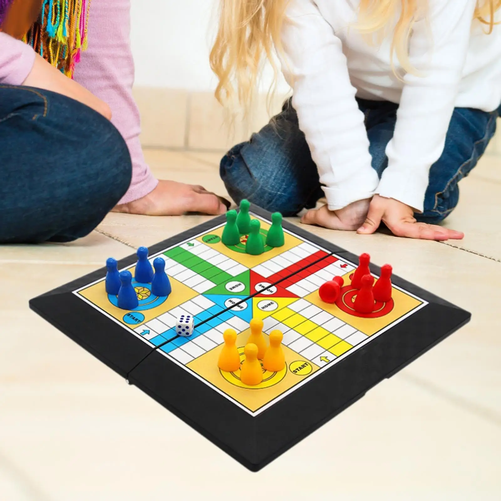 Ludo Classic Toy Board Game Travel Family Game for Teens Kids Leisure Toys