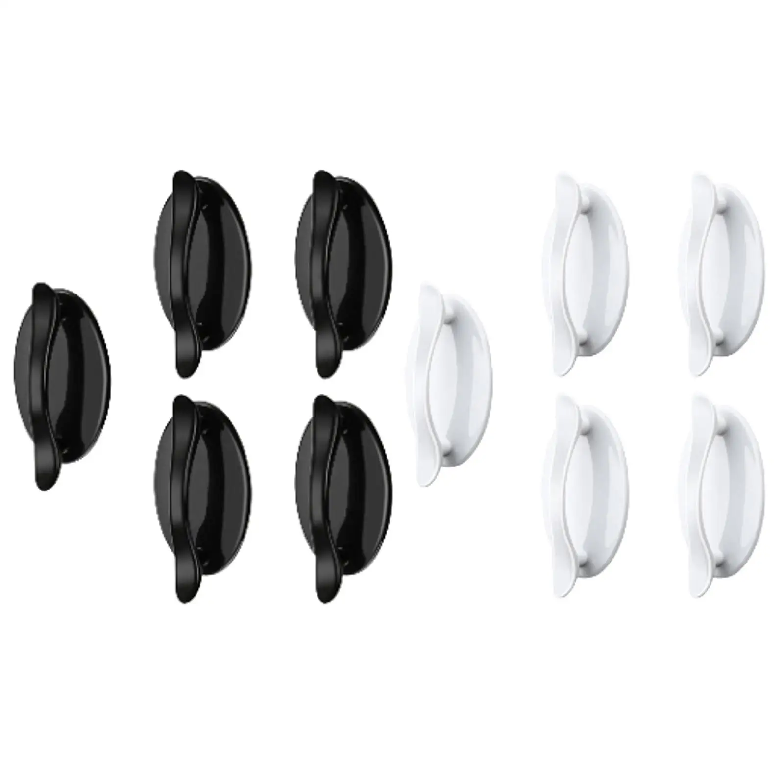 5 manijas auxiliares de pasta para gabinete, repuesto para armario, dormitorio, baño