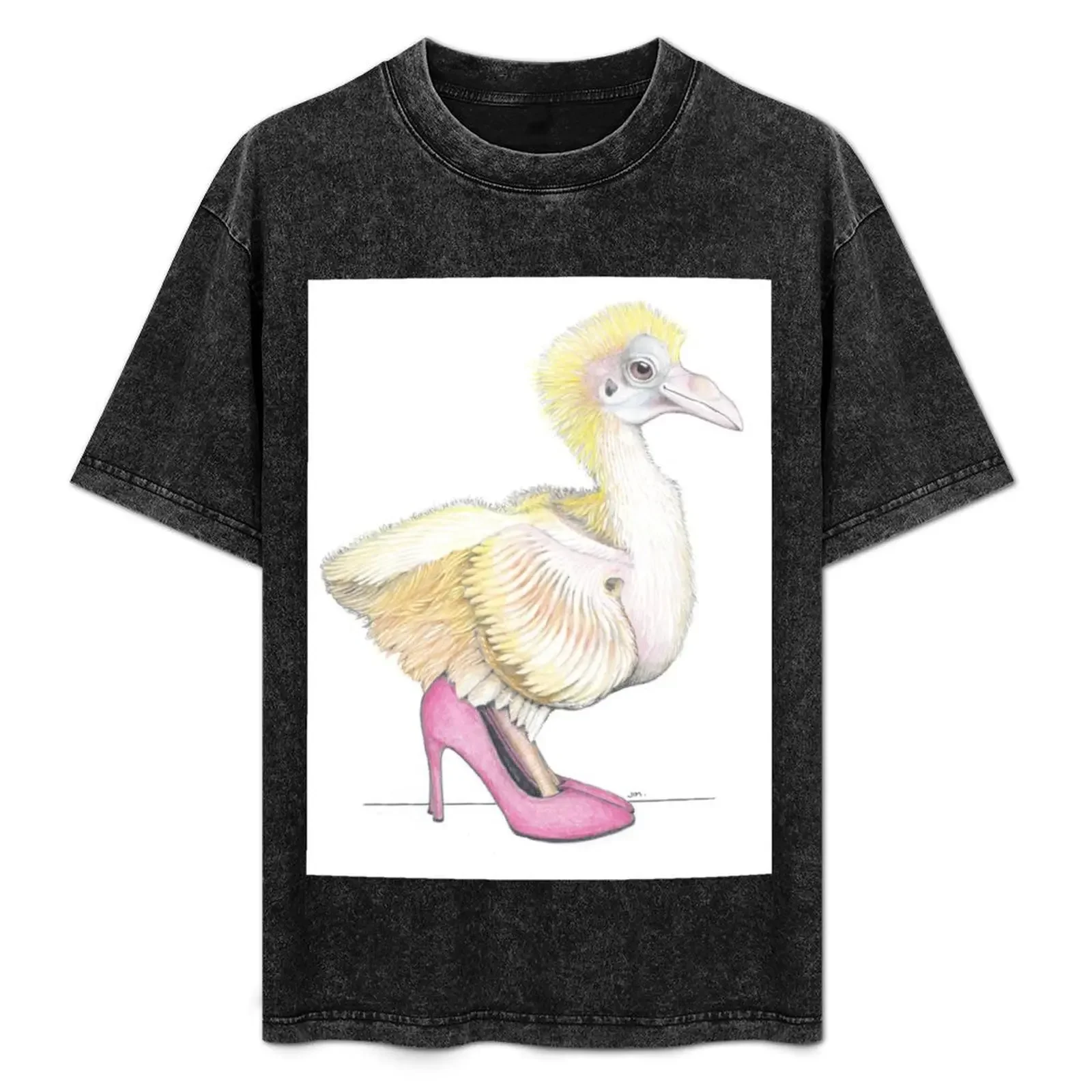 

Pigeon Squeaker in High Heels T-Shirt Casual Work Wear T-Shirt