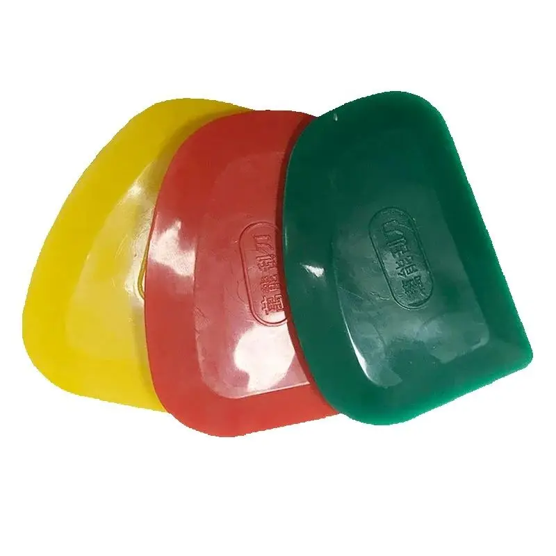 

Oval Car Putty Rubber Scraper Advertising Film Spreader Squeegee Smoothing Painting Tool for Auto Body Repair