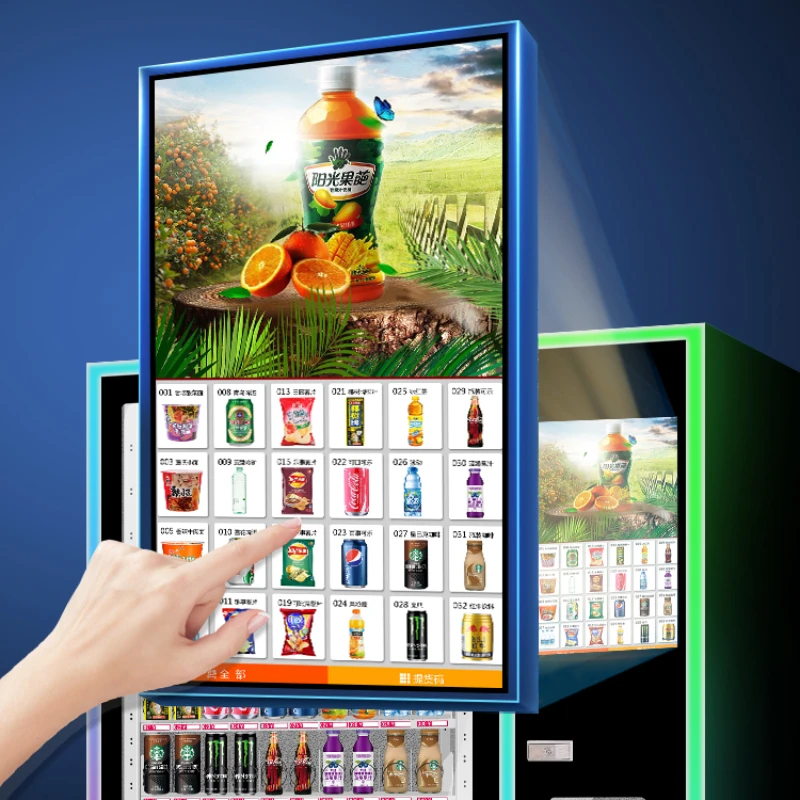 Machine Smart Self-Service Drinks Snacks Cigarette Vending Machine 24 Hours Commercial