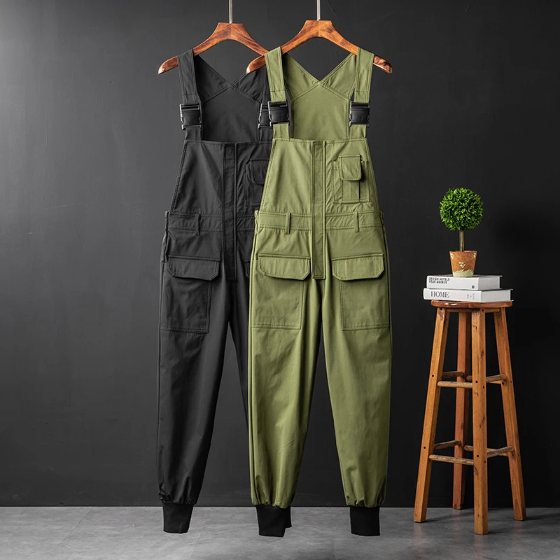 

Trendy Camouflage Work Pants Couple's Korean Sle Overalls Qui Dry Loose Fit Youthful Energy Long Pants Youth Summer