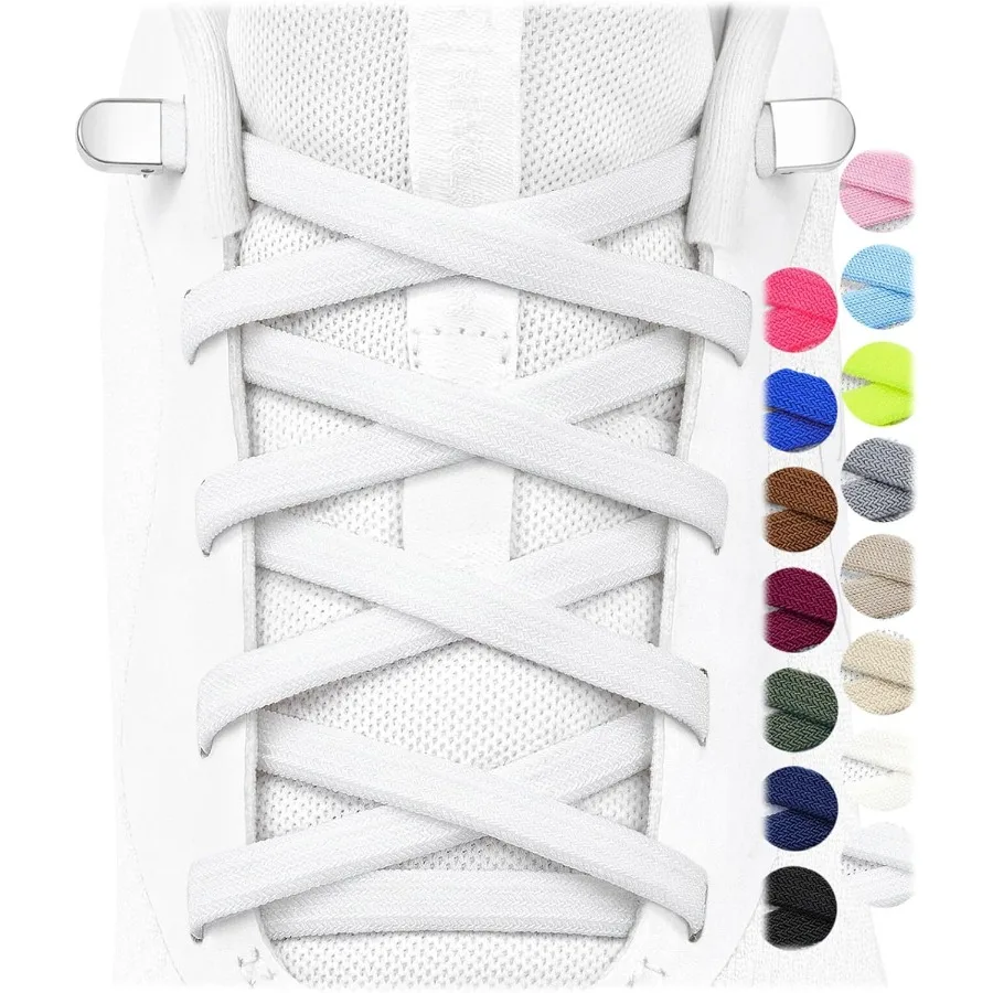 

Эластичные шнурки без завязок для обуви 2 PS для взрослых, кроссовки, эластичные плоские шнурки без завязок