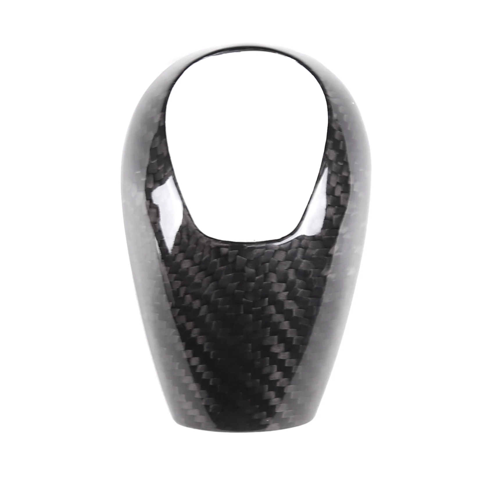 

For-BMW M3 M5 M6 Carbon Fiber Car Gear Shift Knob Cover Trim Car