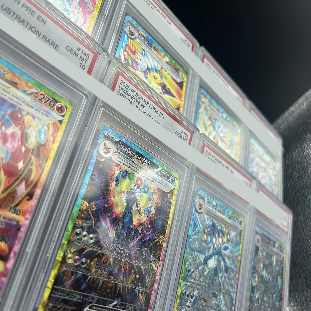 2025年版 プレエン ウンブレオン EX スペシャルイラスト レア DIY プロキシ PTCG グレード付きコレクションカード # 161 GEM MT 10 カード ホログラフィックラベル