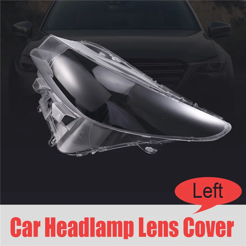 For Mazda CX-9 CX9 2016-2021 Car Headlight Shell Mask Transparent Headlamp Lens Cover Lampshade Left