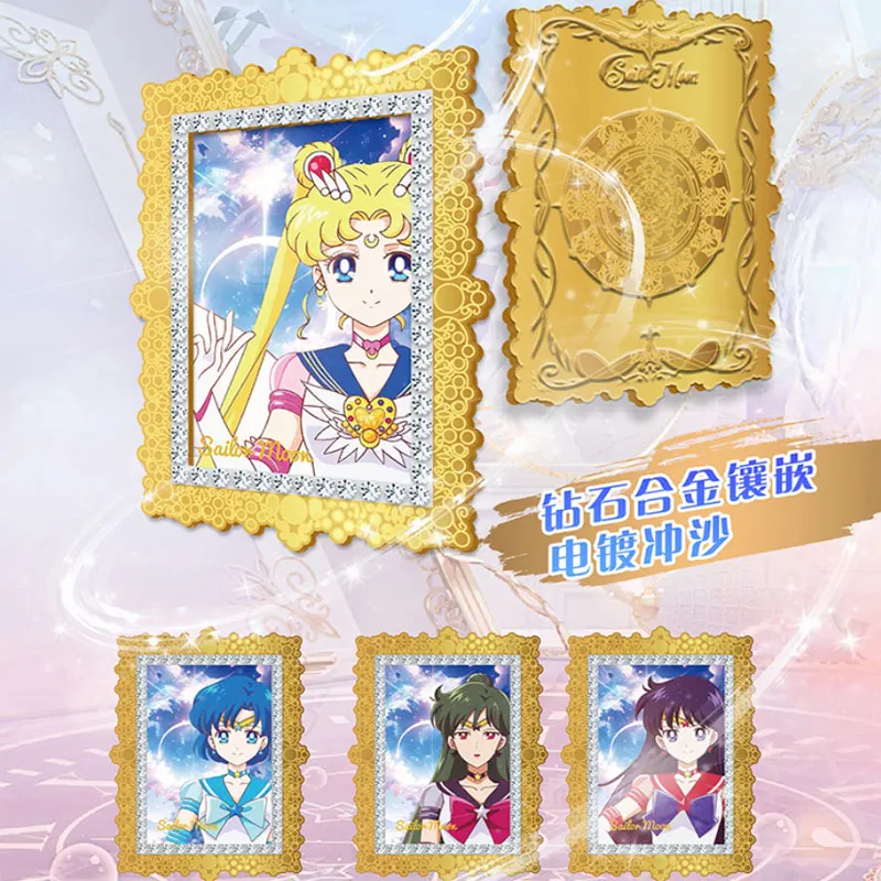 2024 ostatni Sailor Moon Sakura karta kolekcjonerska bogini historia Waifu globalna Tsukino Usagi ACG TCG hobby prezent