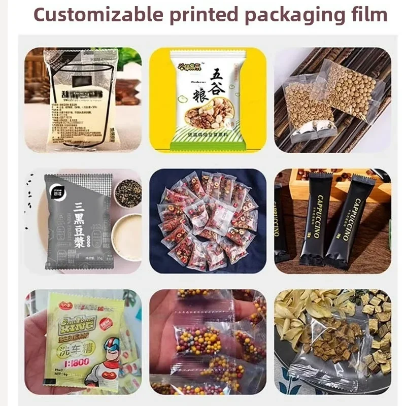 Automatic Granular Powder Packaging Machine Three-sided Sealing Food Packaging Machine Precise Quantitative Packaging Customized