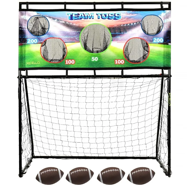 

Soccer Net with Football Toss Attachment (4' x 6')
