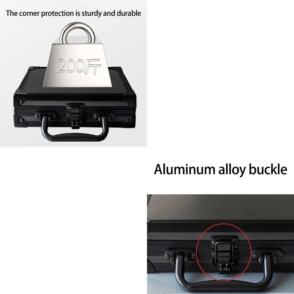 

Travel Friendly Sturdy Aluminum Alloy Jewelry Holder With Lock Designs for Secure Storage of Valuables On The Way