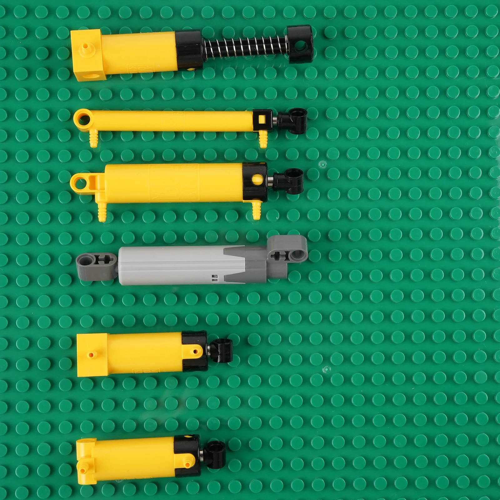 83 STKS MOC Technische Slang Luchtpomp Tank Duwstang Putter Schakelaar Zuiger legoeds-compatibele Pneumatische Onderdelen 9641 42043 47225 61904