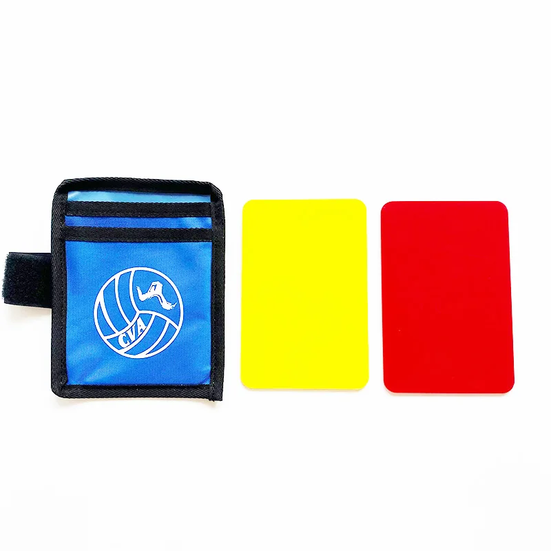 CVA Volleyball Referee Card SRFC0 , Red and Yellow Cards ,  Official Size 10X15CM Designated Penalty Equipment for Match