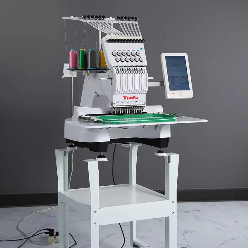 Doorstep Delivery for New Original  Similar to   MAS Single Head  9-12-15 Needle Embroidery Machine