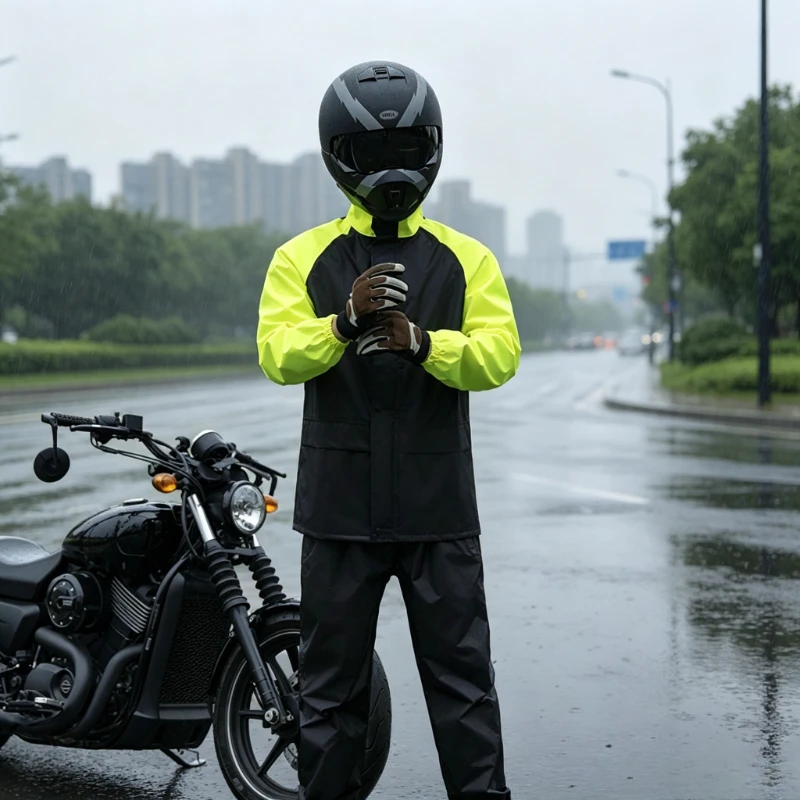 Cycling Commuter Rain Jacket - Traje de Lluvia de Dos Piezas