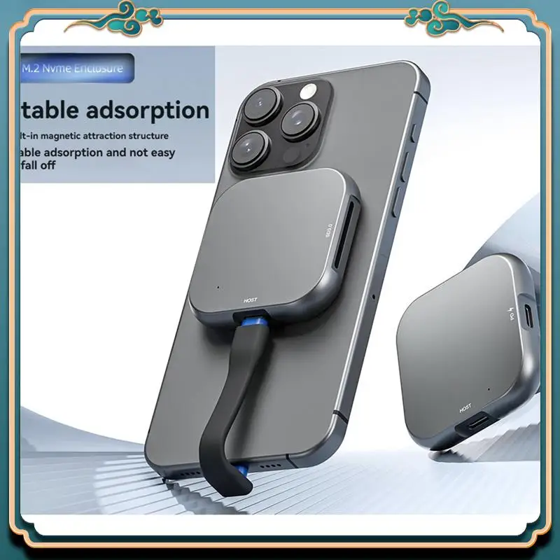 (Baru)-Enclosure SSD Nvme 2230 M.2 Magnetik 2230 M.2 Nvme SSD Enclosure PD 100W Pengisi Daya Cepat