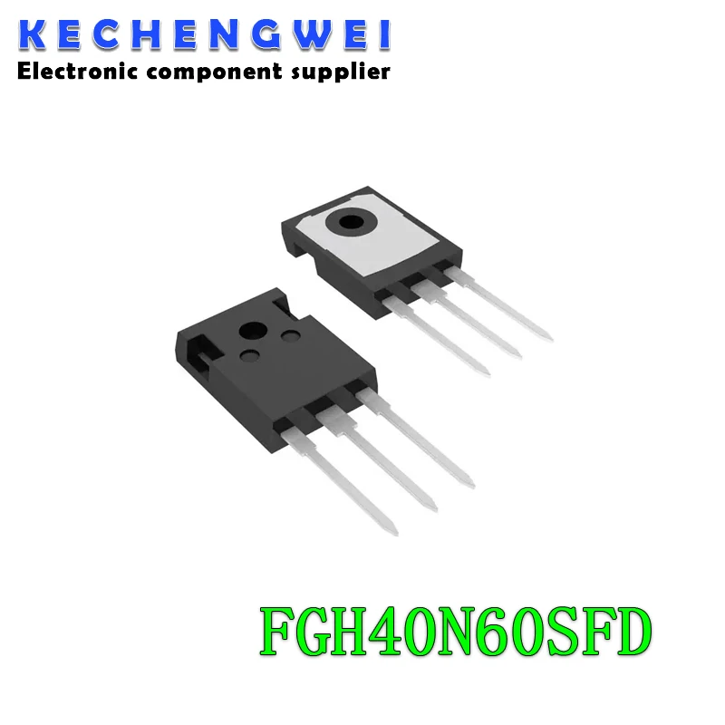 5pcs FGH40N60SFD FGH40N60 TO3P 40N60 600V 40A IGBT transistor