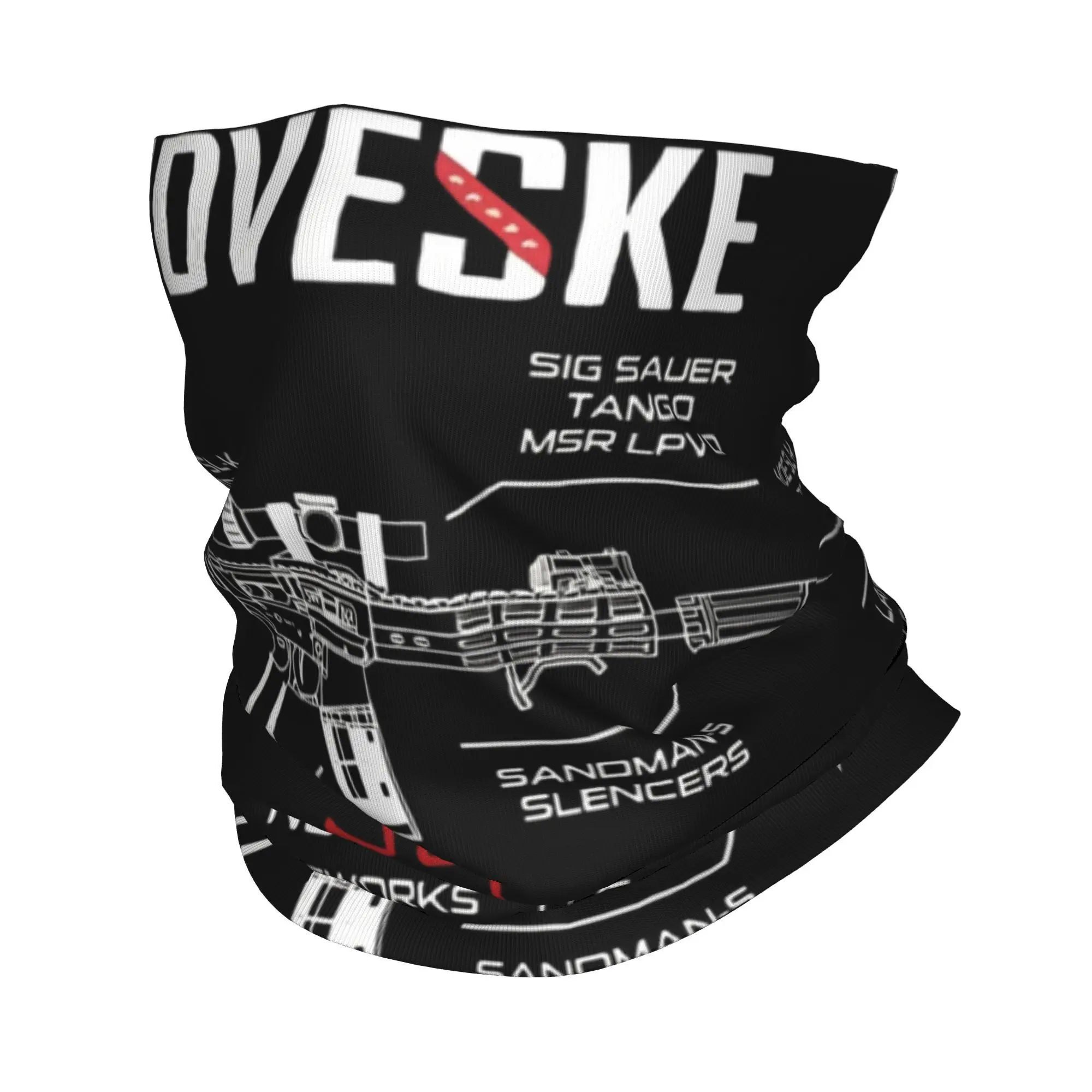 

Noveske Rifleworks бандана на шею с принтом, шарф с пистолетом, универсальный велосипедный шарф, спортивный на открытом воздухе, унисекс, для взрослых, зима
