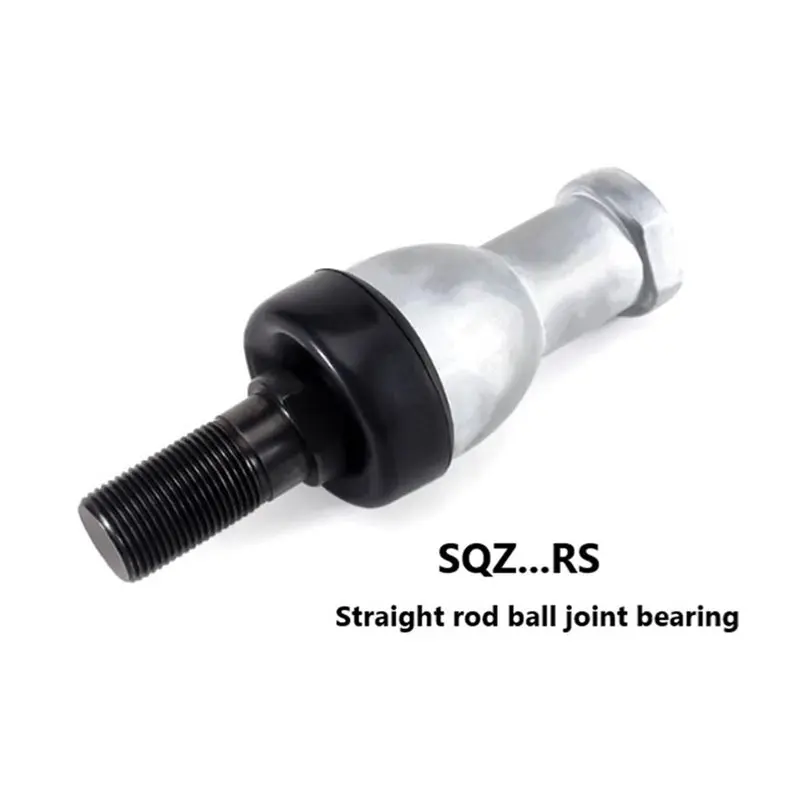 T19C 2Pcs SQ12-1RS SQZ12-1RS M12x1.75Mm High Quality Straight & Curved Rod End Joint Bearings SQ12-1RS