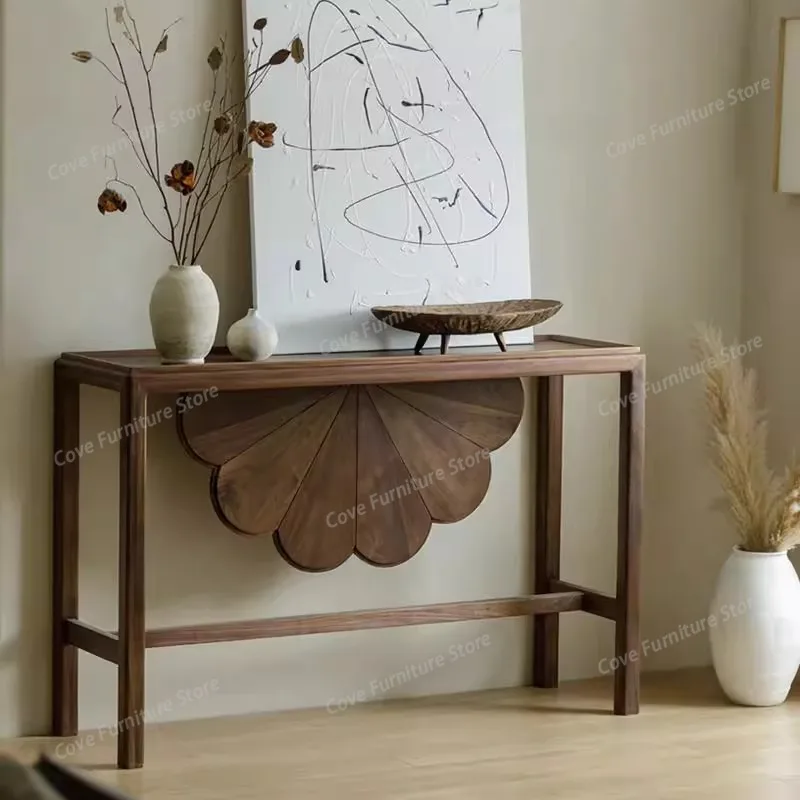 

Wabi Sabi Vintage Console Table Industrial Unique Aesthetic Minimalist Console Table Elegant And Subtle Bureau Furniture